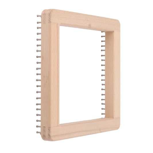 Knitting Tool with Hook   Knitting Tool with Hooks Wooden Crochet Board for Weaving Mat Hairband Blanket Sock